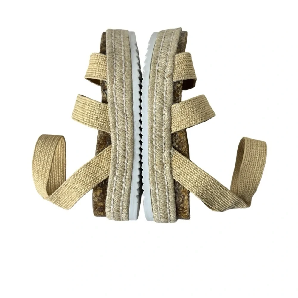 Steve Madden Kimmie Espadrille in Natural Raffia 7